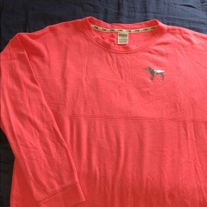 VS Hot Pink Crew Neck